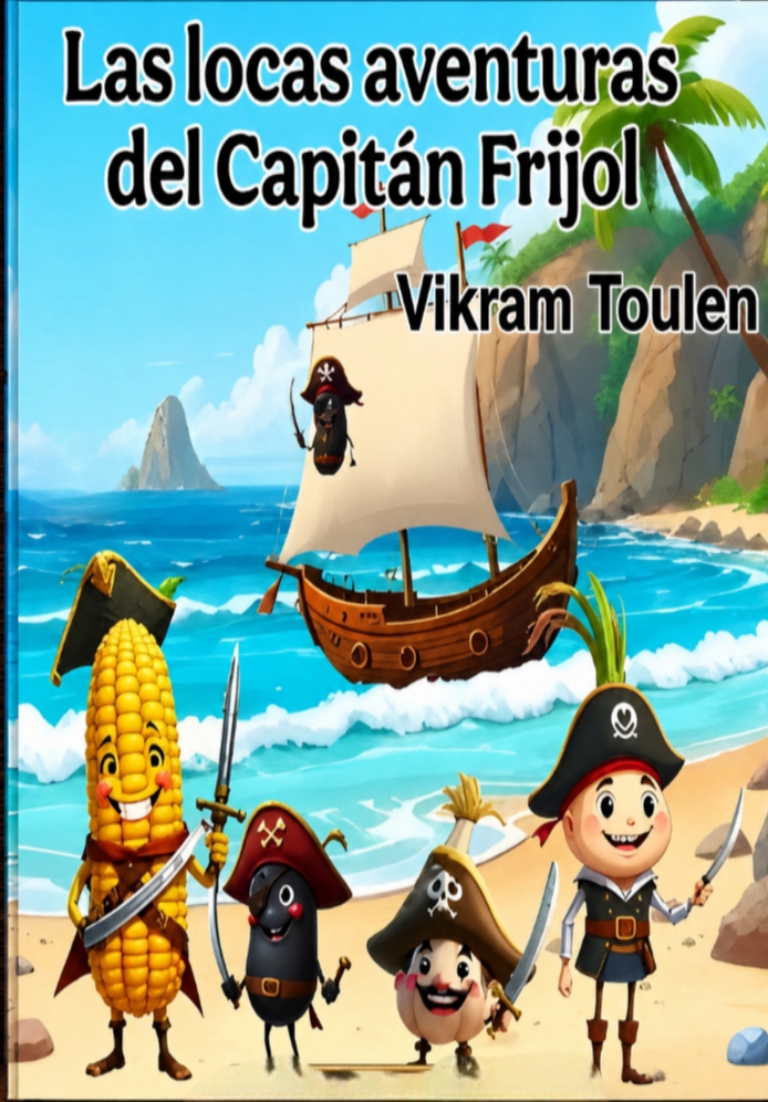 Las locas aventuras del Capitán Frijol  Cover