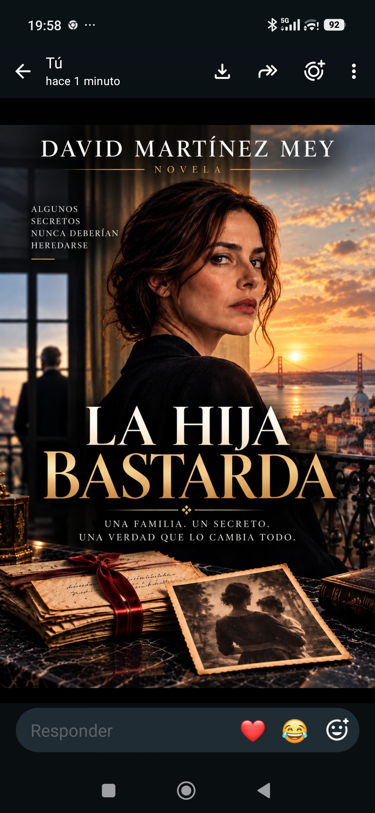 La hija bastarda  Cover