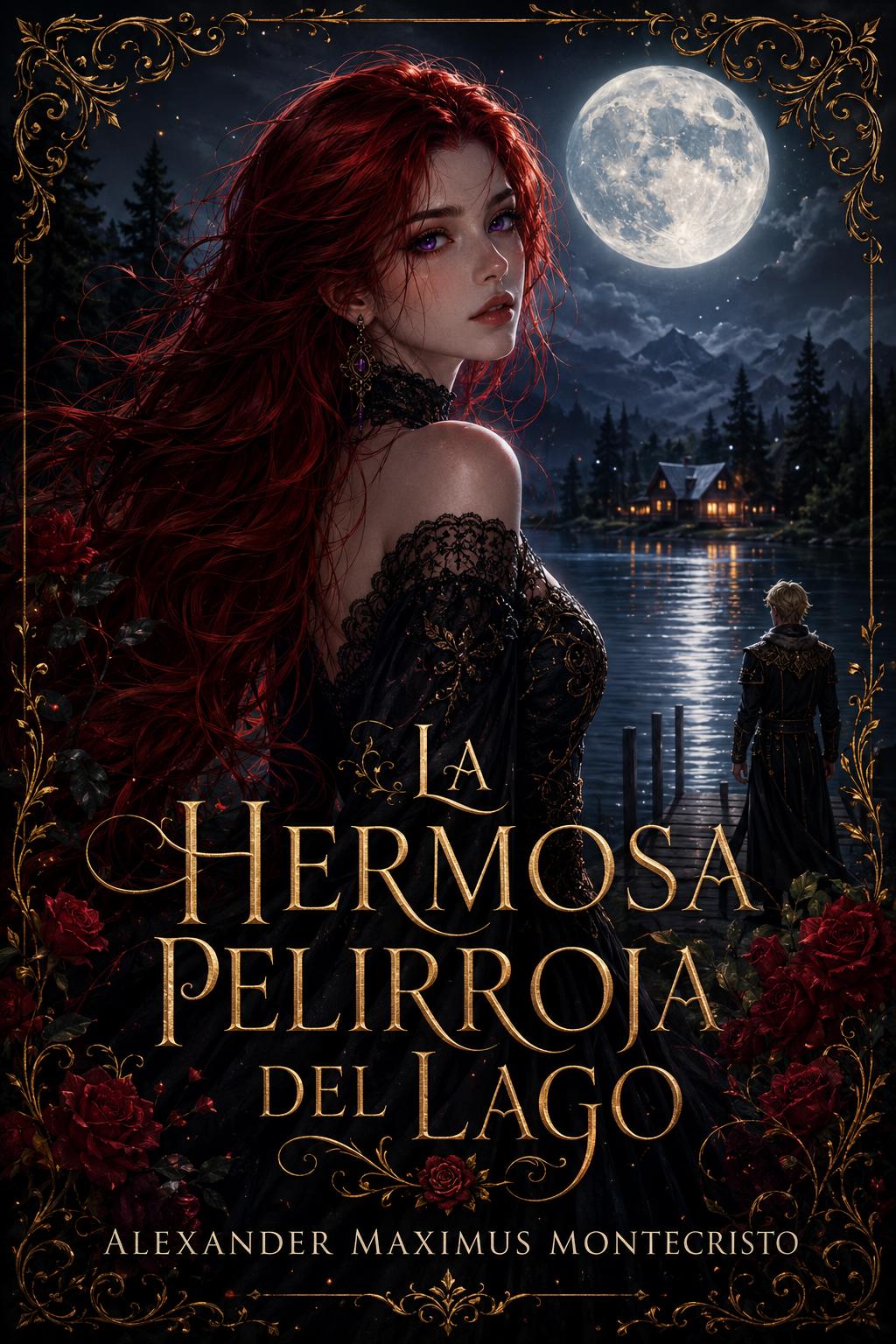 La hermosa pelirroja del lago. Cover