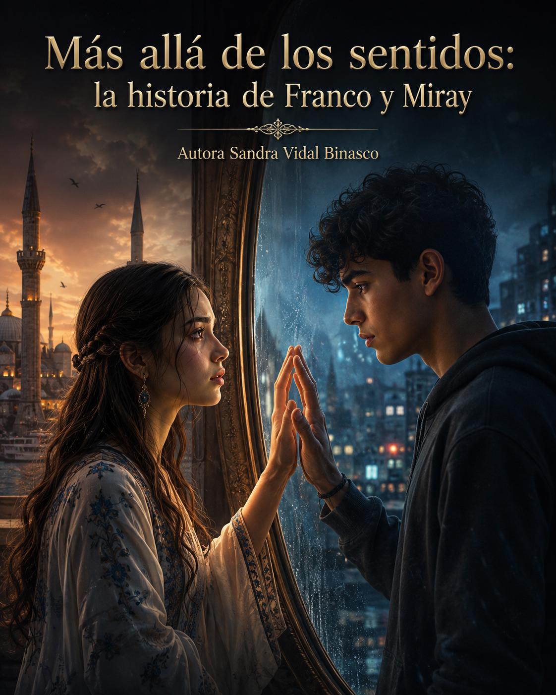 MAS ALLA DE LOS SENTIDOS: LA HISTORIA DE FRANCO Y MIRAY Cover