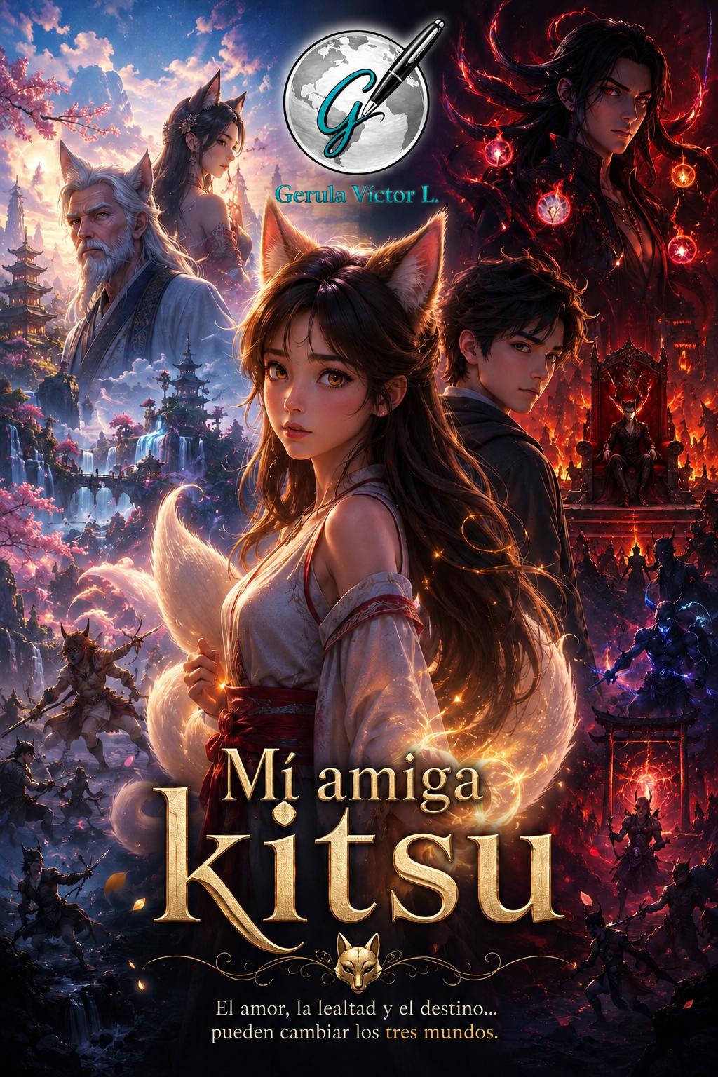 Mí amiga kitsu  Cover
