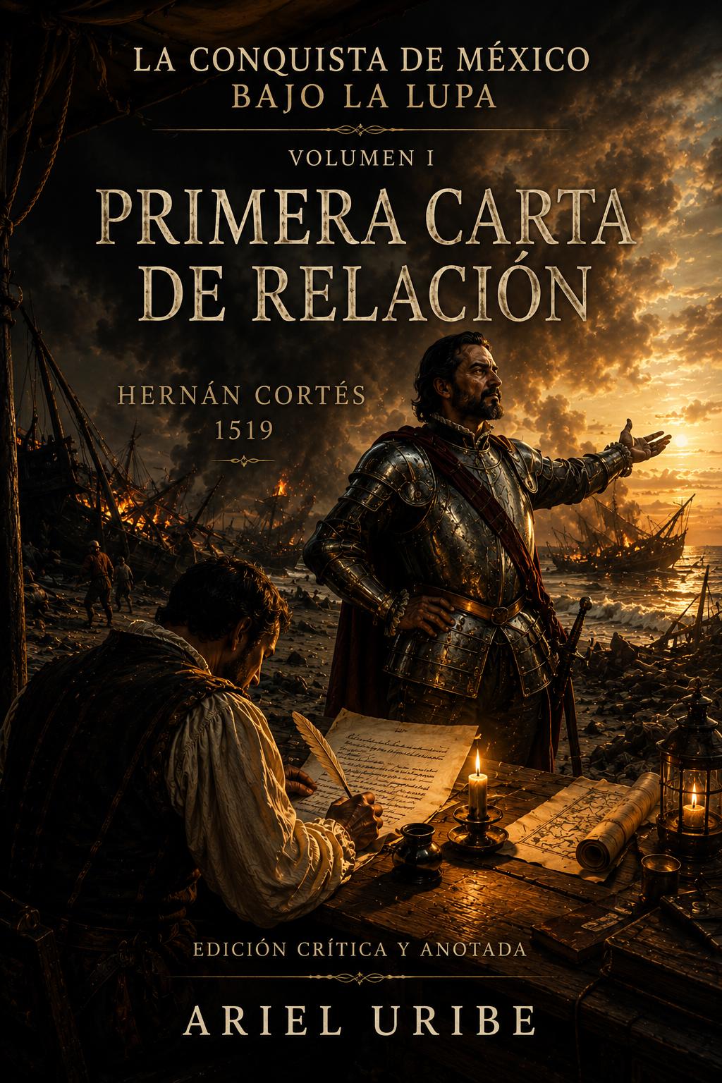 Primera carta de Relación  Cover