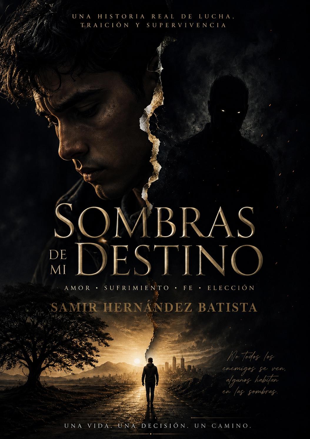 Sombras de mi destino. Cover