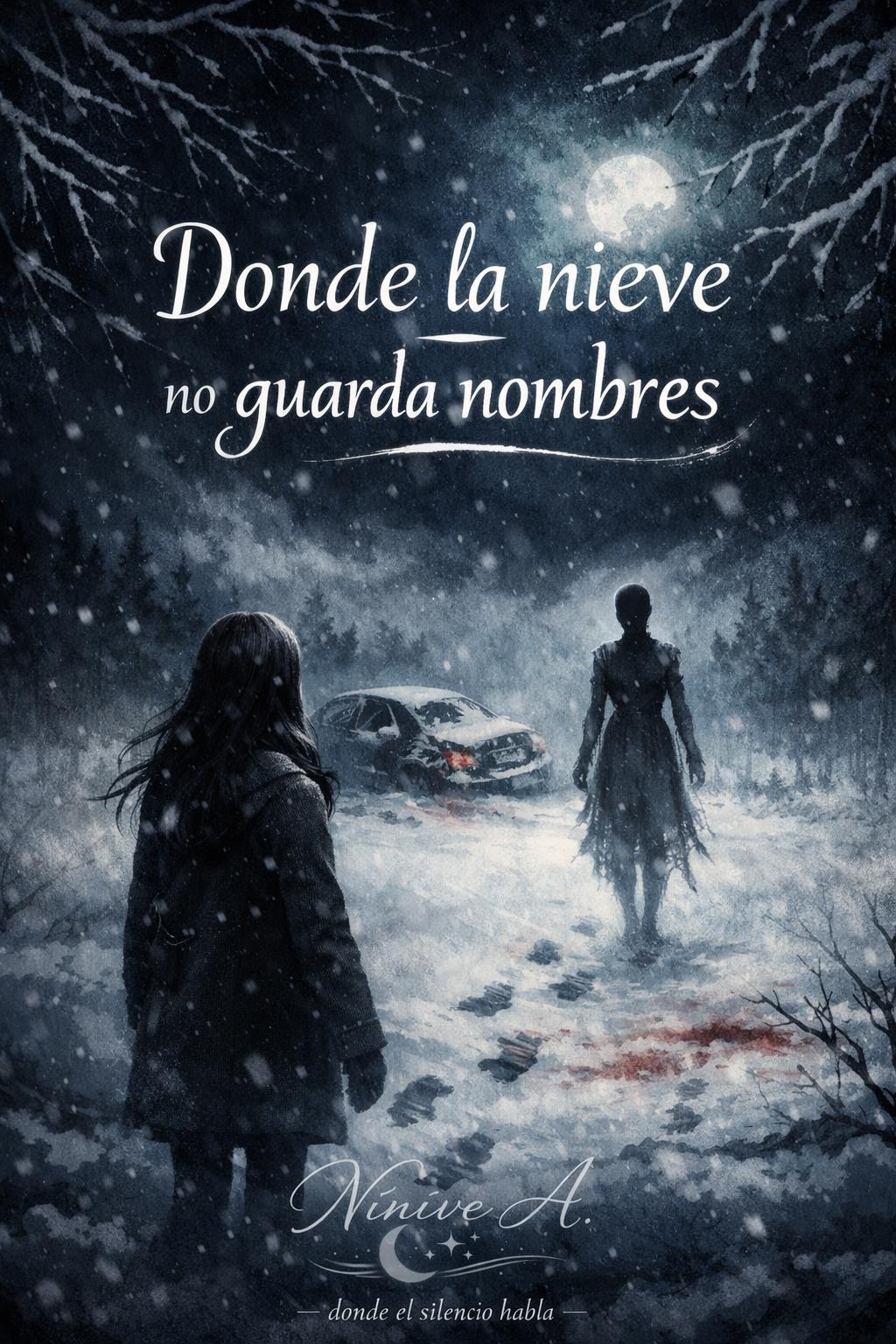 Donde la nieve no guarda nombres  Cover