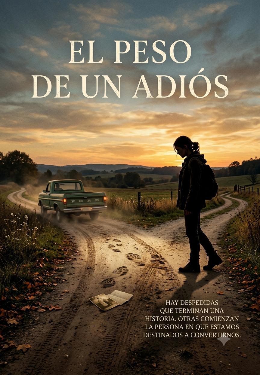 El peso de un adiós  Cover