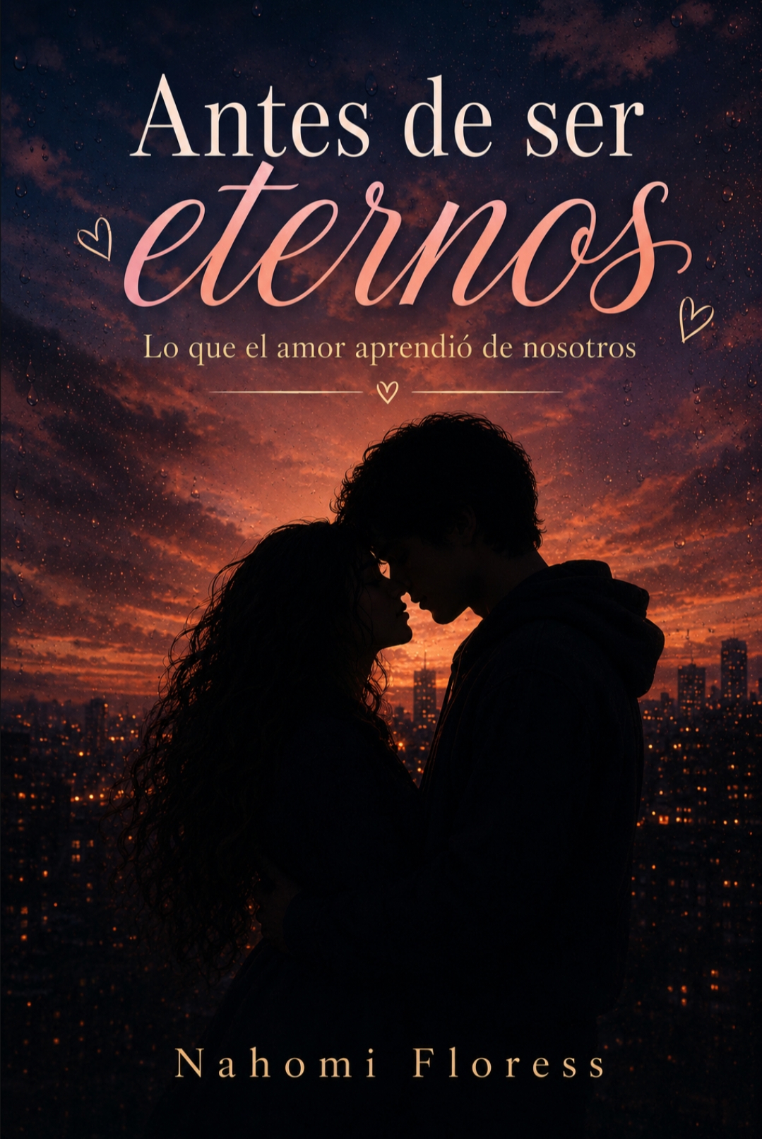 Antes de ser eternos  Cover