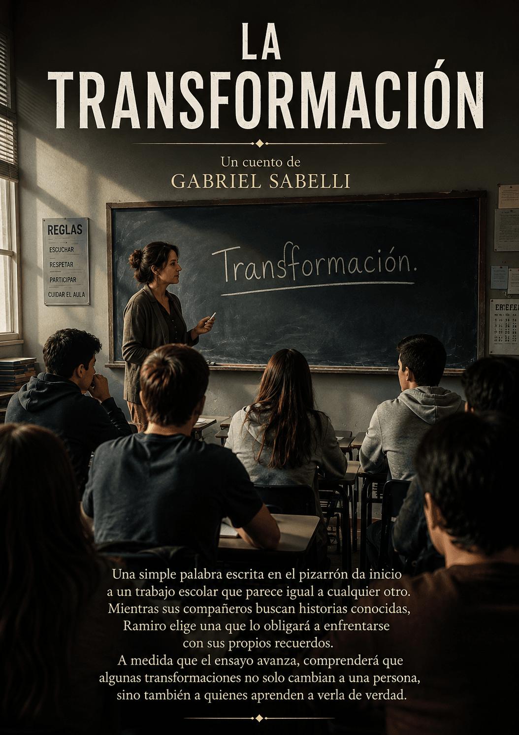 La transformación Cover