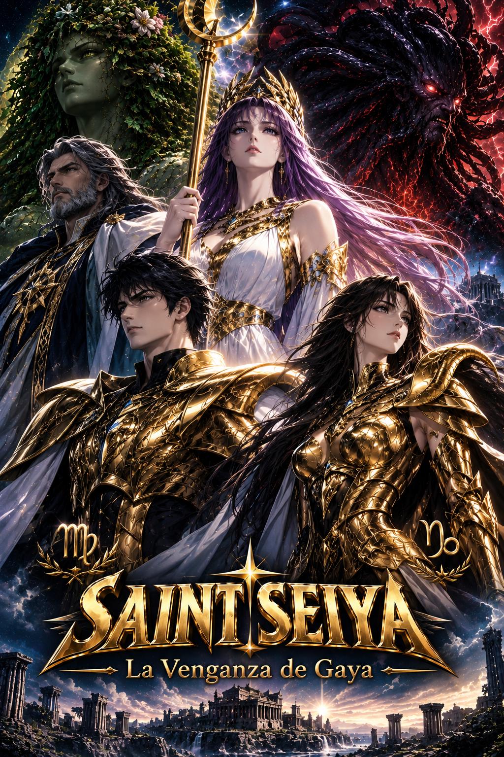 Saint Seiya La Venganza de Gaya  Cover
