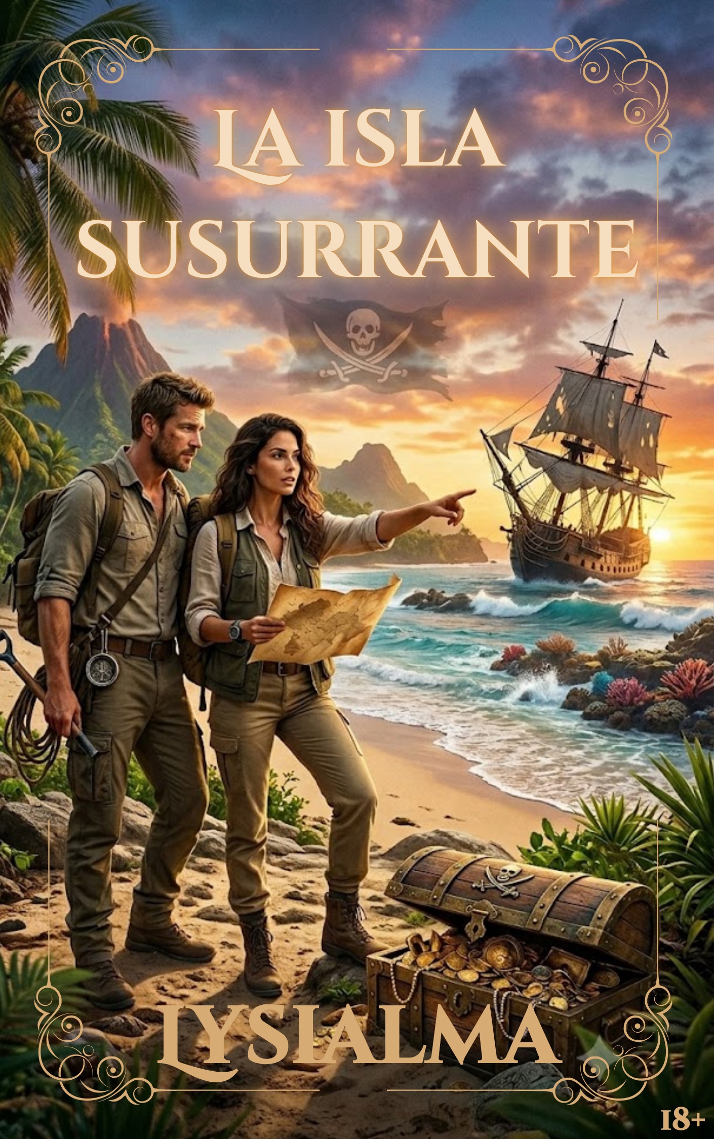 La Isla Susurrante Cover