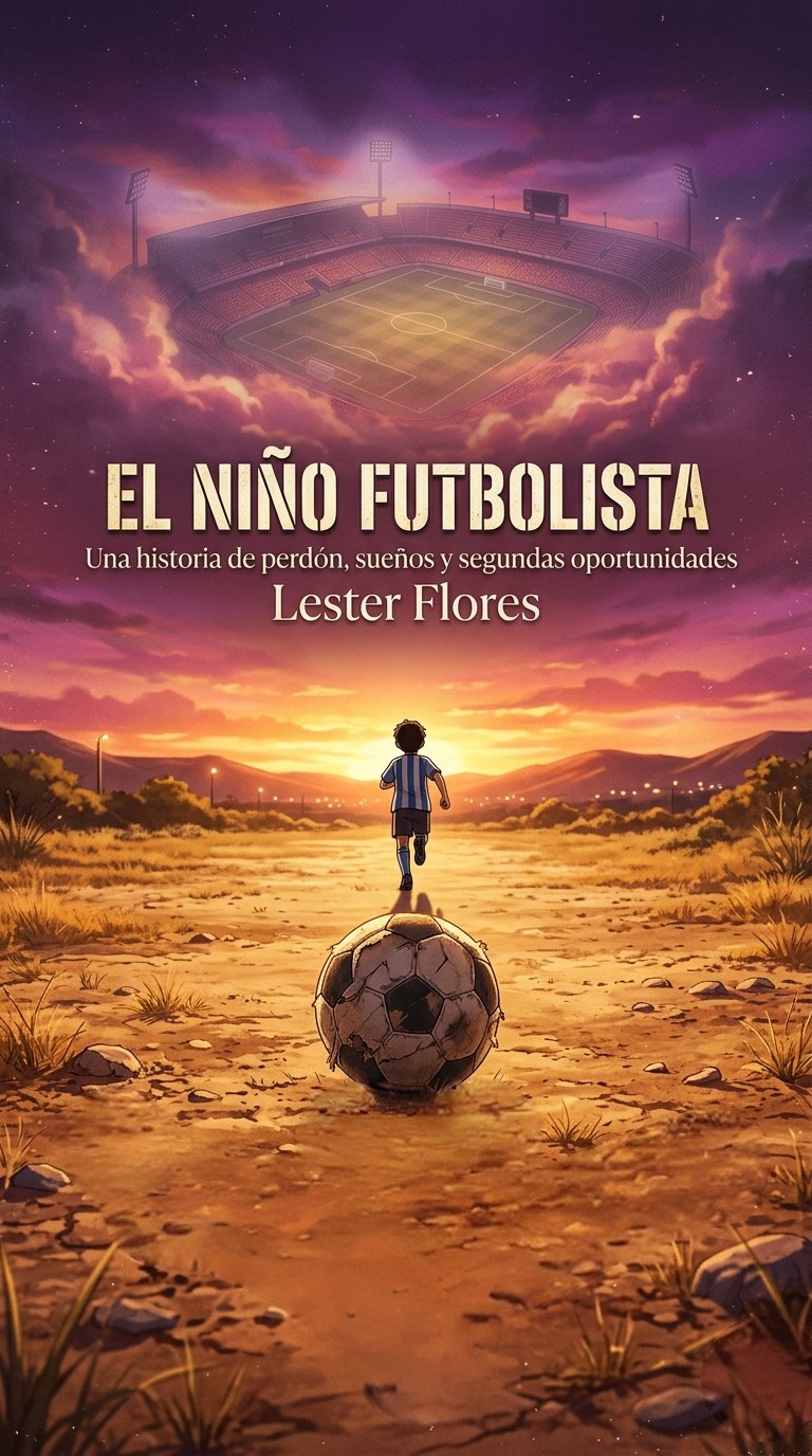 El Niño Futbolista Cover