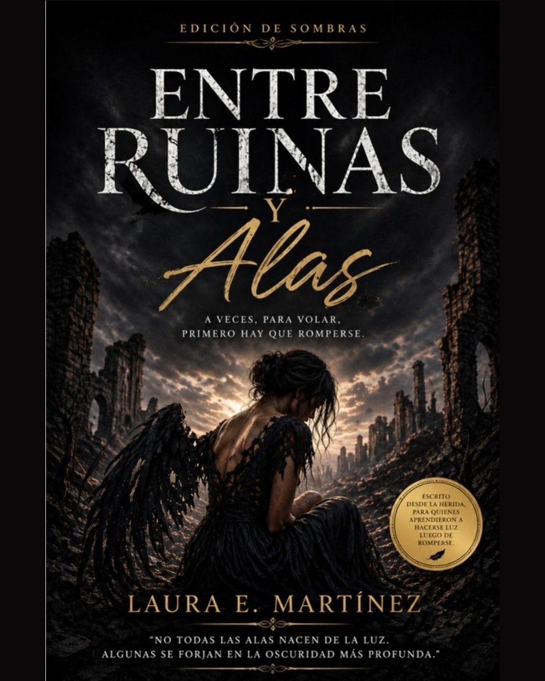 ENTRE RUINAS Y ALAS Cover
