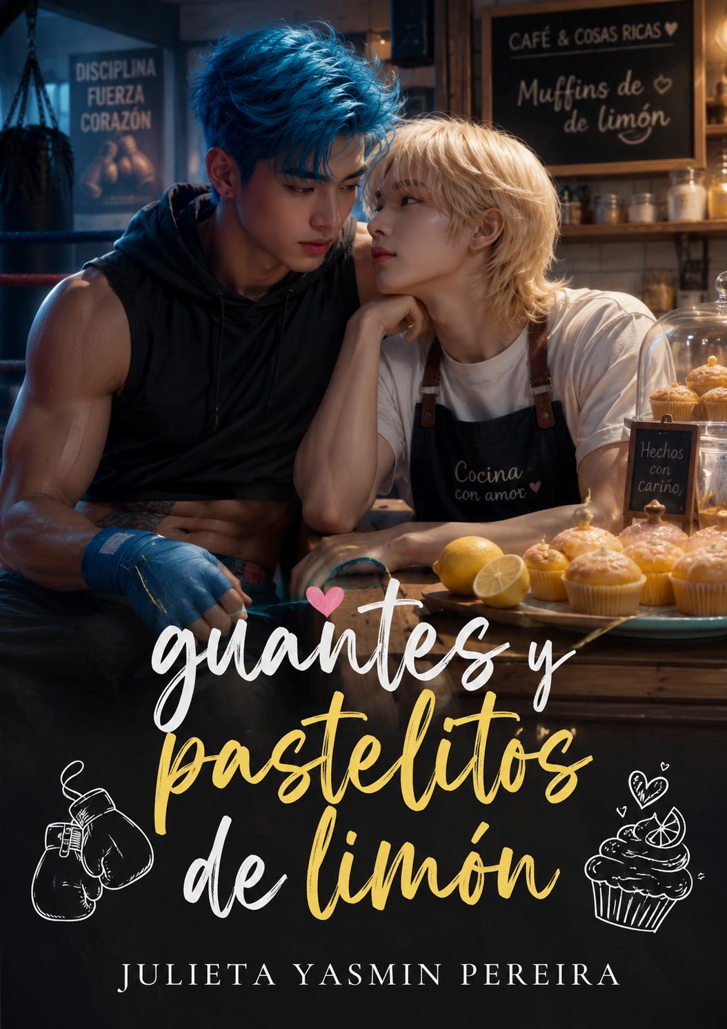Guantes y pastelitos de limón  Cover