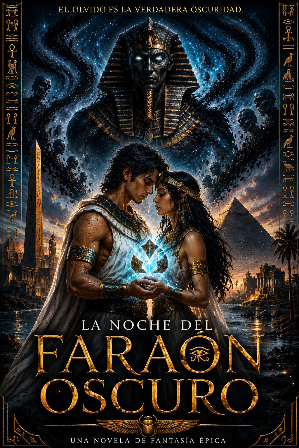 LA NOCHE DEL FARAÓN OSCURO  Cover