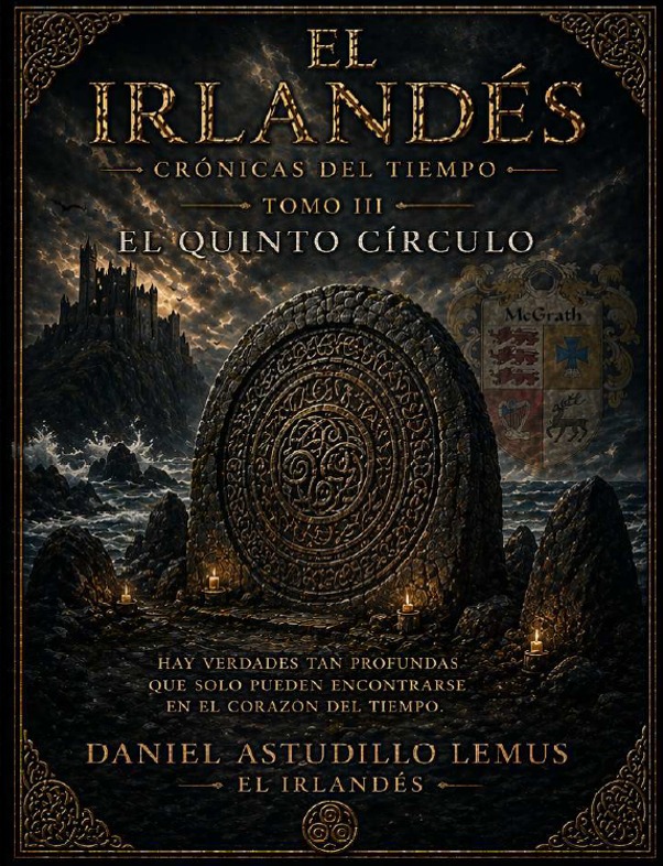 El Irlandés, Crónicas del tiempo. Tomo III, El quinto círculo Cover