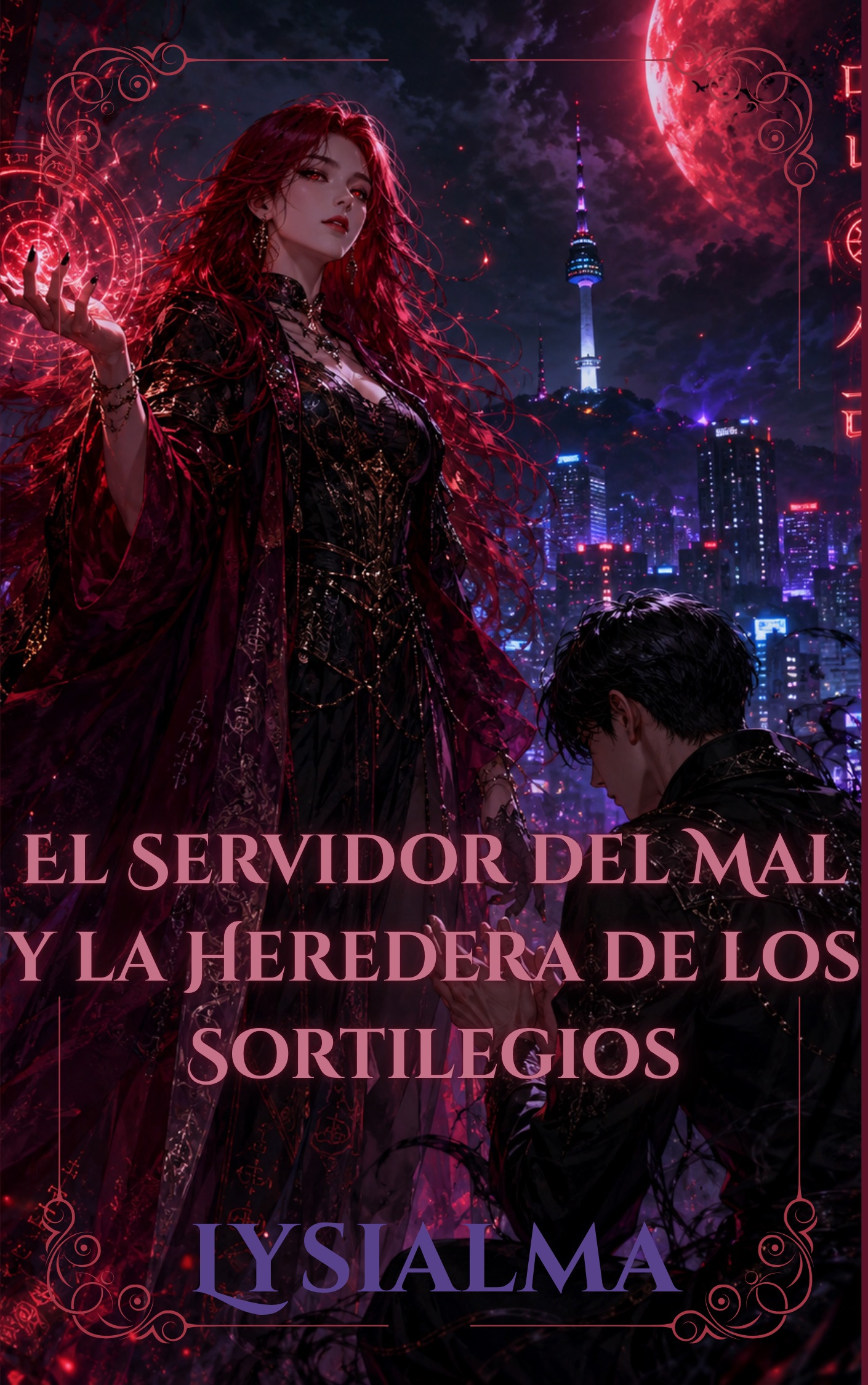 El Servidor del Mal y la Heredera de los Sortilegios Cover