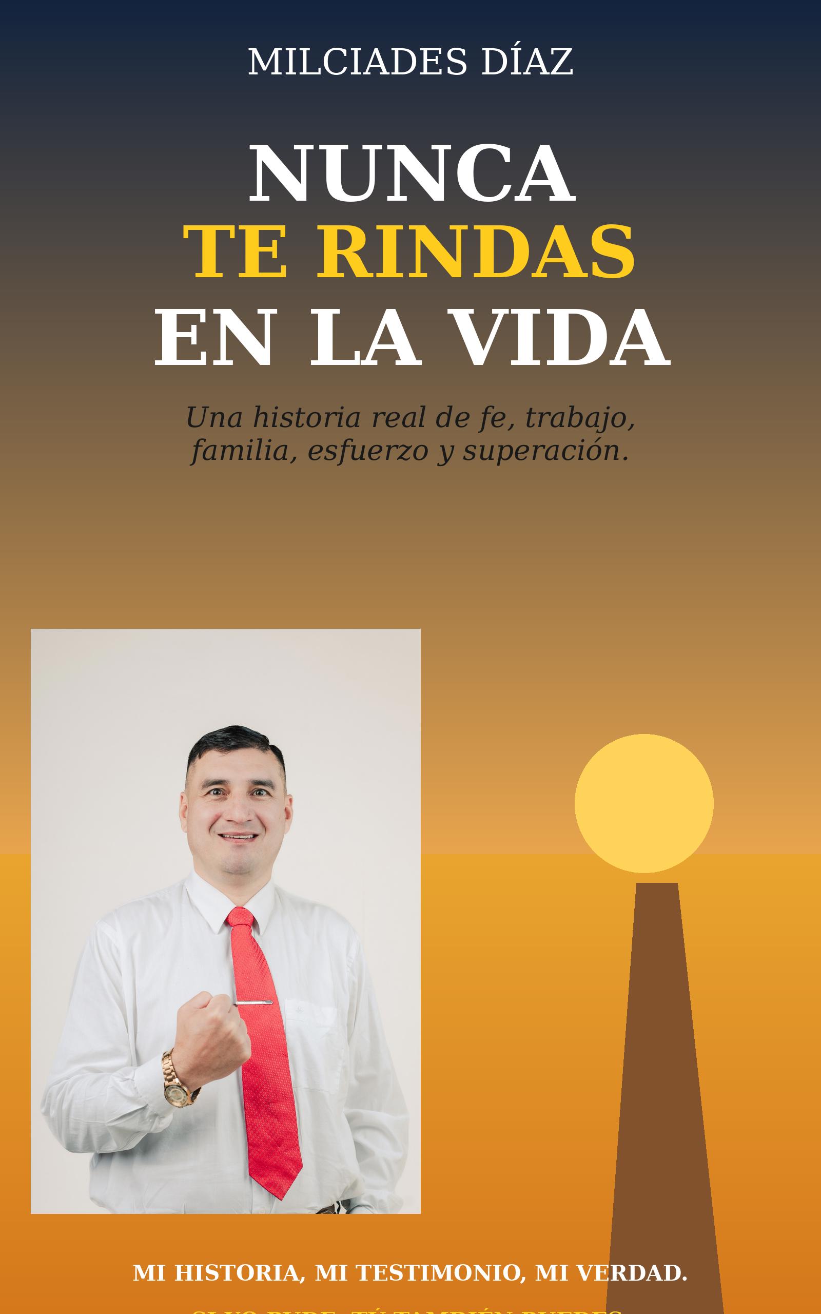 NUNCA TE RINDAS EN LA VIDA  Cover