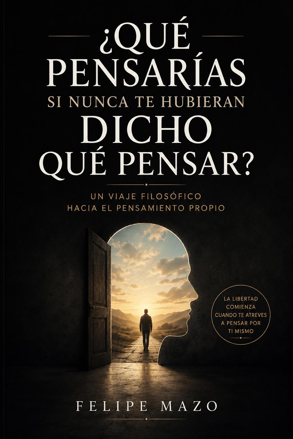 ¿Qué pensarías si nunca te hubieran dicho qué pensar? Cover