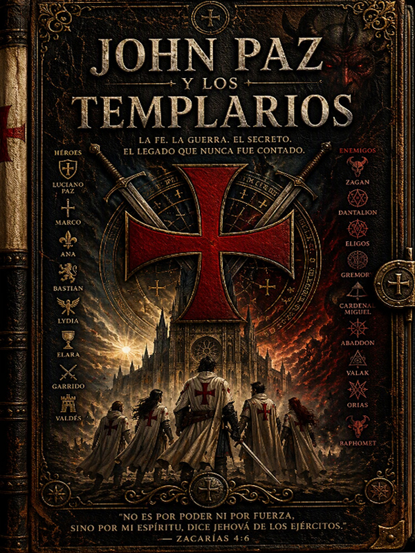 JOHN PAZ Y LOS TEMPLARIOS  Cover