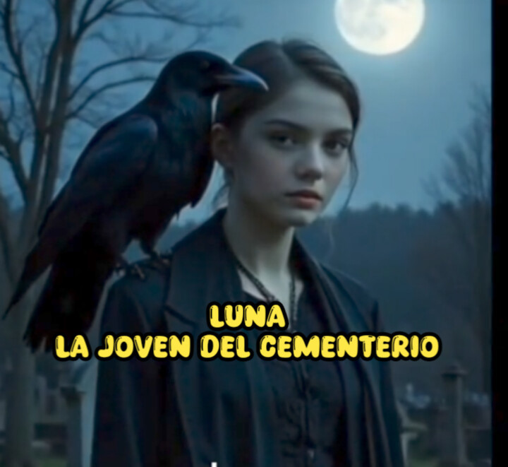 Luna la joven del cementerio  Cover