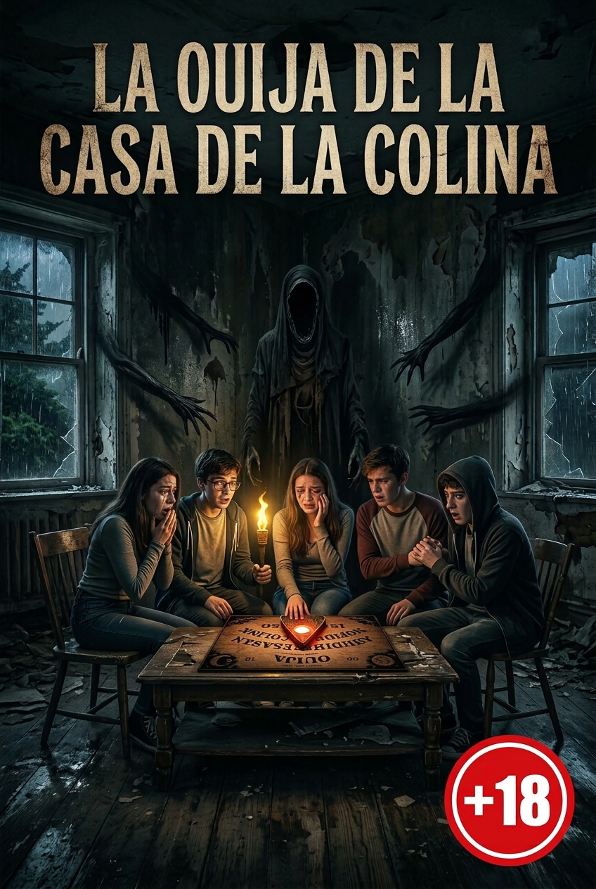 LA OUIJA DE LA CASA DE LA COLINA Cover