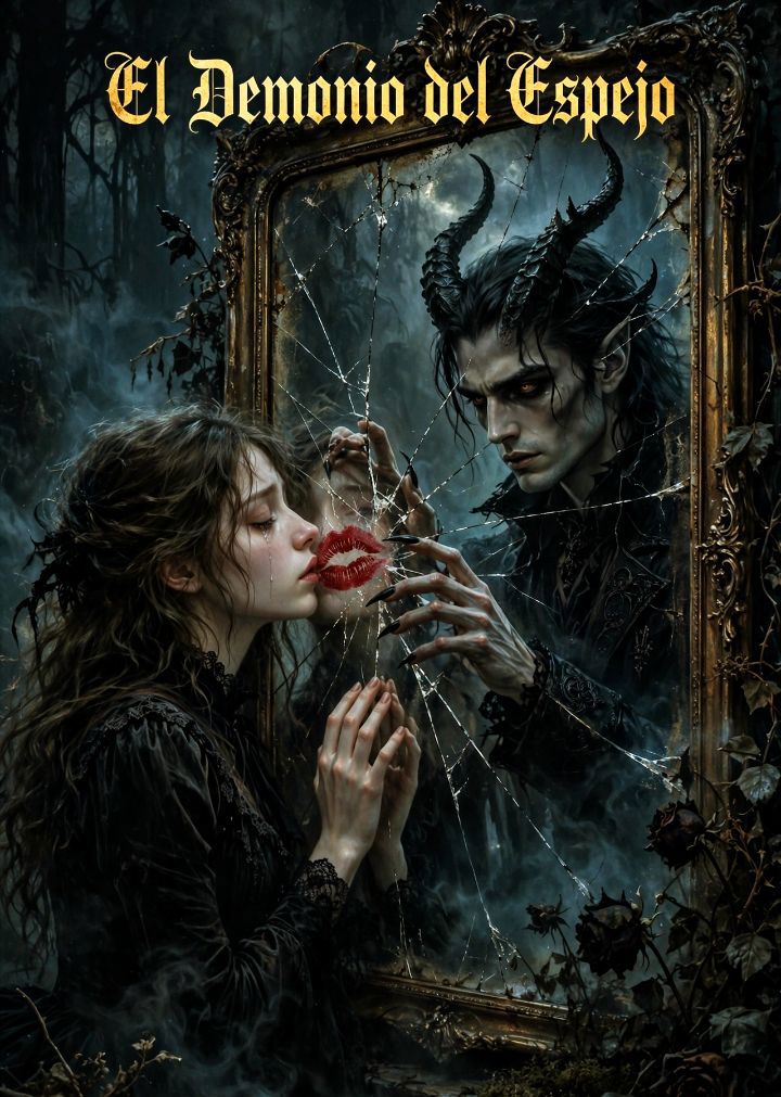 El demonio en el espejo  Cover