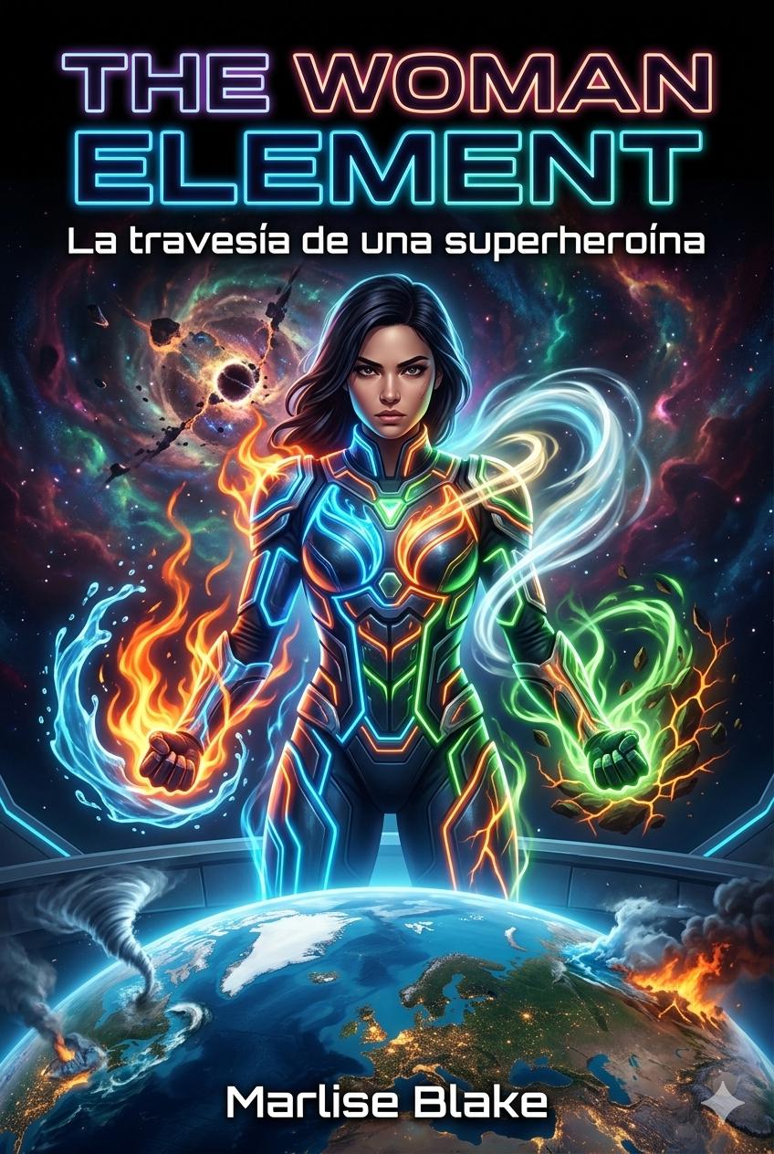 The Woman Element: La travesía de una Superheroína  Cover