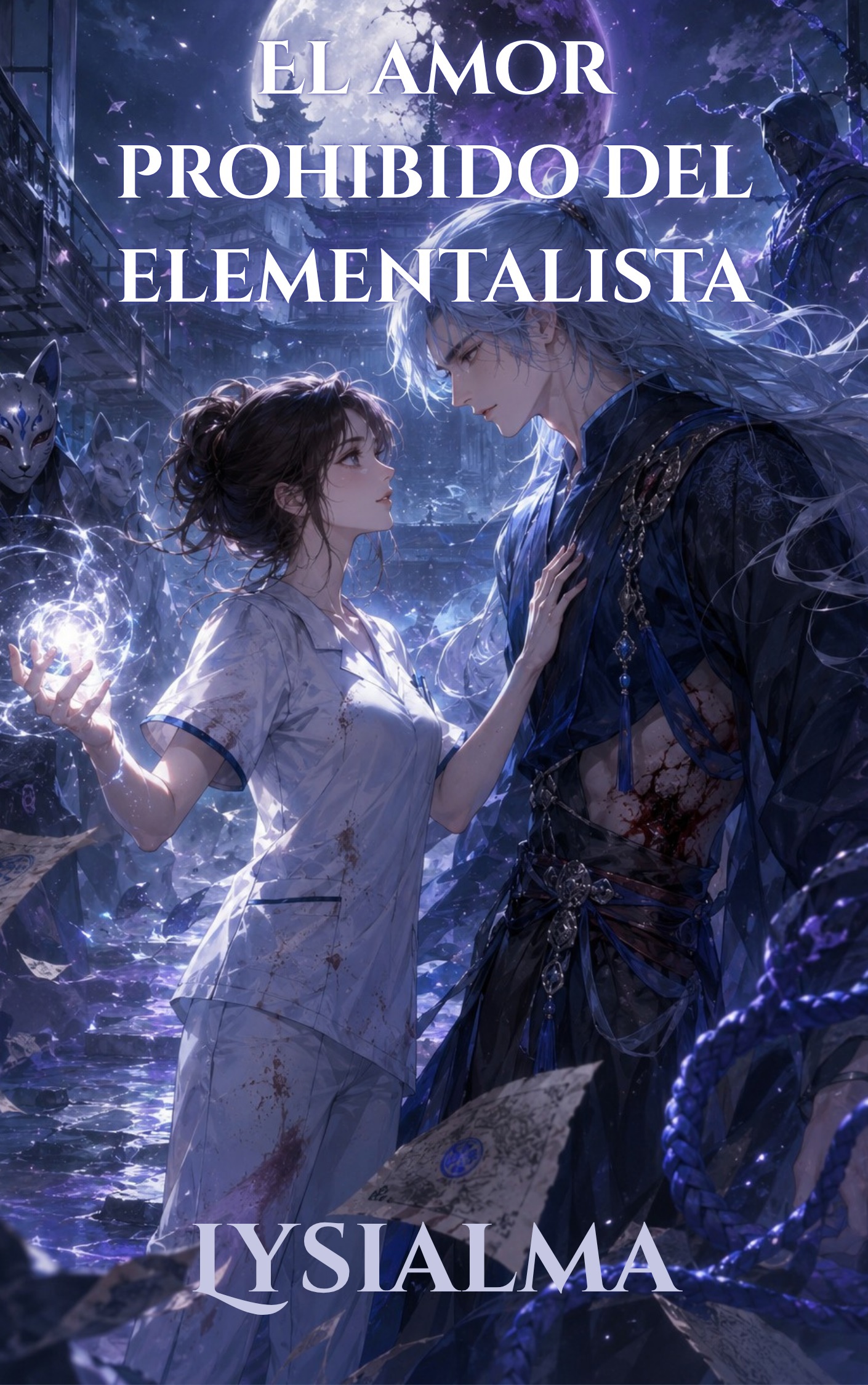 El Amor Prohibido del Elementalista Cover