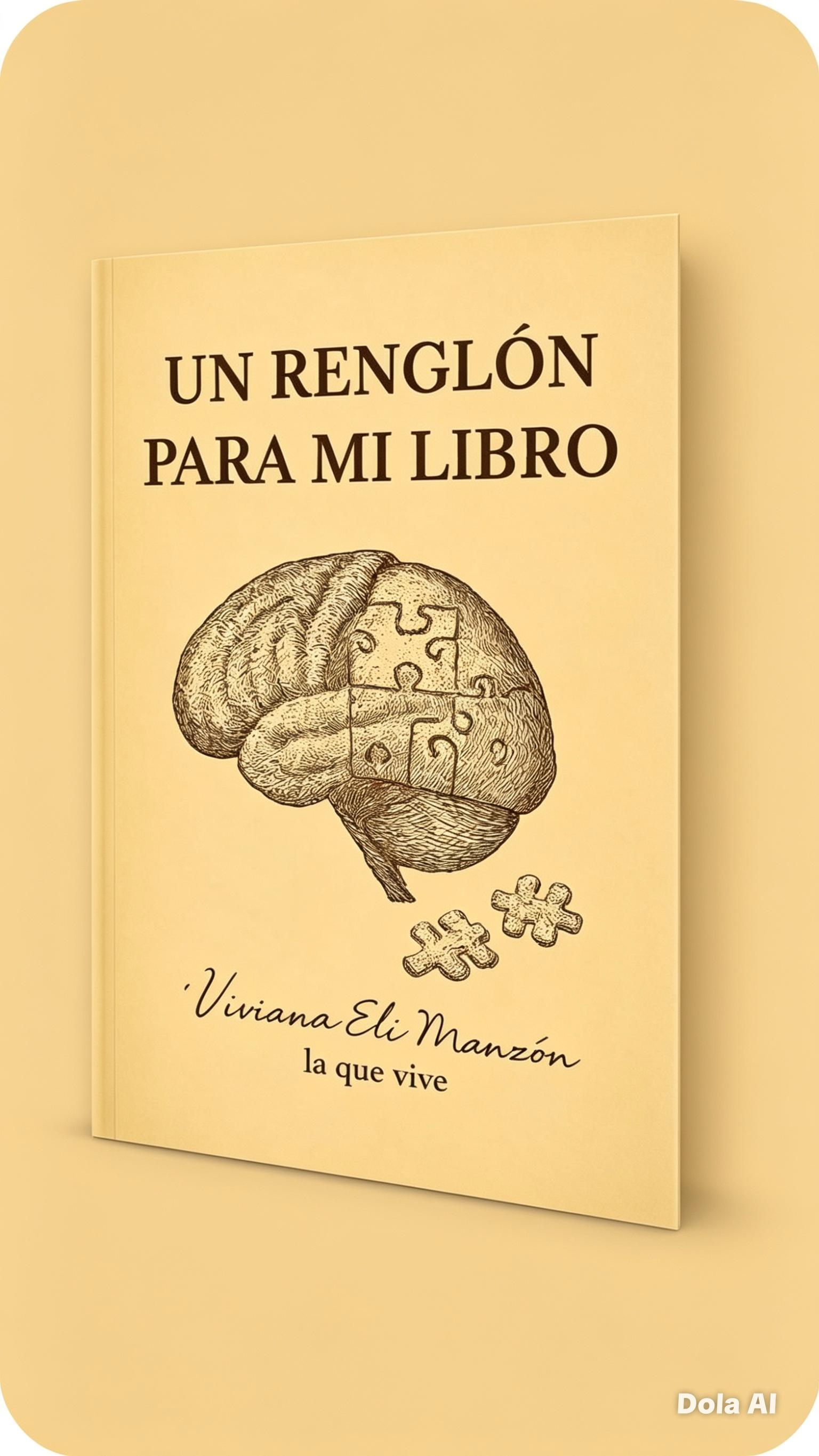 Un renglón para mi libro  Cover